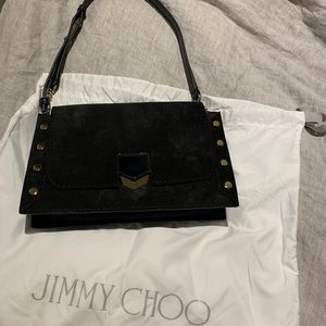 NEW JIMMY CHOO Lockett Shoulder Bag